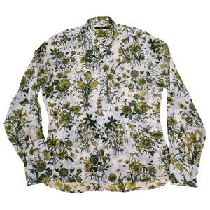 VINTAGE GUCCI Floral Men’s Button Down Shirt